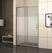 Стъклен параван за баня ICS 118/100