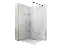 Статичен параван за баня Aero Gold 120см